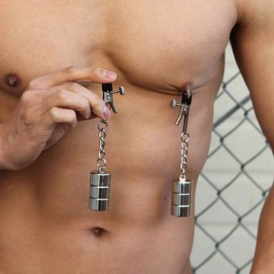 Weight Adjustable Nipple Clamps